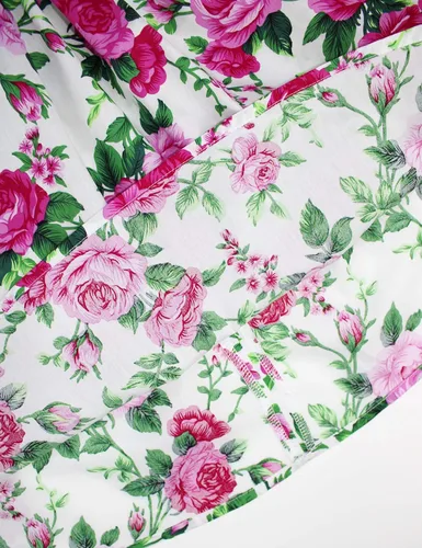 Vista 275 de Vestido de verano para niña, de algodón, con diseño floral