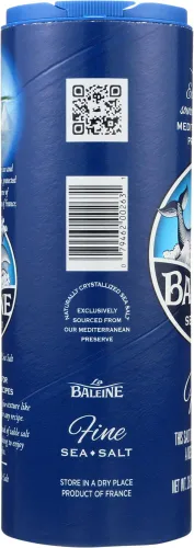 Vista 2 de La Baleine Sal de Mar – Fine – 26,5 oz (Pack de 3)