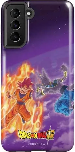 Vista 16 de Skinit Funda para teléfono Pro compatible con Galaxy S21 Plus 5G, diseño oficial de Dragon Ball Super Goku
