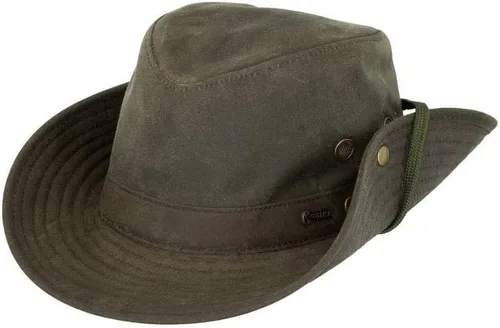 Vista 8 de Outback Trading Company 1497 River Guide UPF 50 - Gorro de algodón impermeable transpirable para exteriores