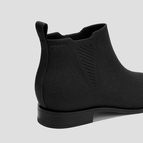 Vista 7 de VIVAIA Ryan - Botas Chelsea sin cordones para mujer, botas de tobillo con punta cuadrada, repelentes al agua, cómodas botas de tacón bajo para uso
