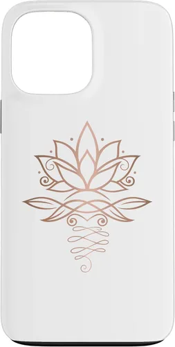 Vista 24 de Lotus Flower New Age Meditation Yoga Harmony Gift Case for iPhone 17