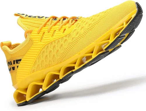 Vista 3 de Zapatos deportivos Chopben para correr, tenis a la moda con red transpirable y suela suave antideslizante, zapatos para caminar casuales y atléticos