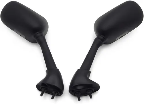 Vista 4 de MT058-BK - Espejos laterales de repuesto para equipo original, color negro, compatible con Yzfr6 Yzf-R6 YZF-R1 Yzfr1 1998 1999 2000 2001 2002
