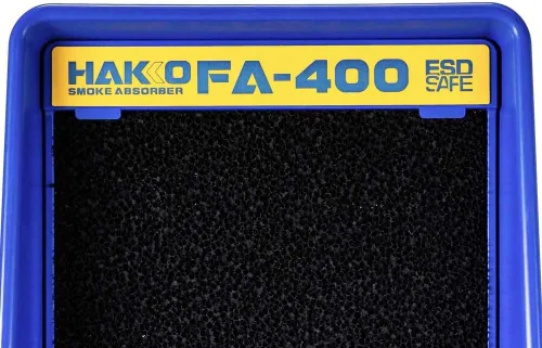 Vista 4 de HAKKO FA400 – 04 extractor de humo ESD de mesa