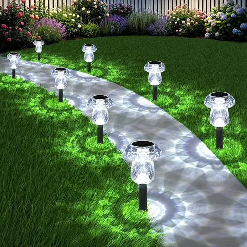 Vista 10 de Paquete de 16 luces solares para exteriores, luces de jardín de Cambio