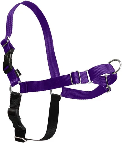 Vista 21 de Arnés de paseo fácil de PetSafe, Negro/Plateado