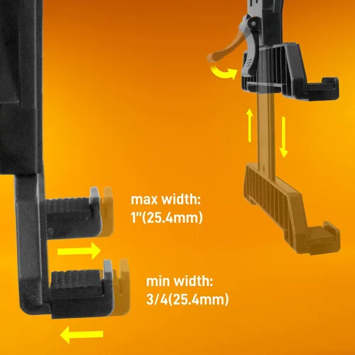 Vista 8 de iBOLT TabDock IncrediBOLT 360 - Soporte de ventosa triple para tableta de 7 a 10 pulgadas