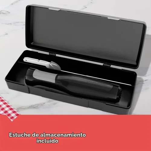 Vista 3 de Black+Decker Cuchillo eléctrico Comfort Grip con cuchillas de acero inoxidable de 7 pulgadas