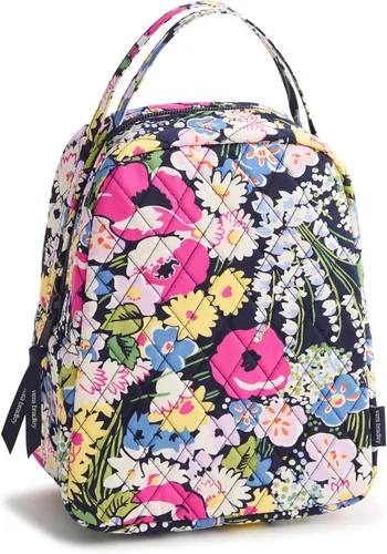 Vista 19 de Vera Bradley Bolsa de almuerzo premium para mujer (algodón)