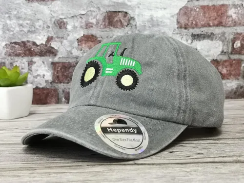 Vista 2 de Gorras de béisbol bordadas para niños y niñas