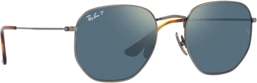 Vista 10 de Ray-Ban Rb8148 Hexagonal Titanium Sunglasses