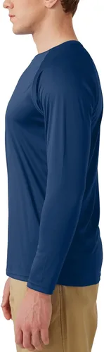 Vista 3 de SG Edge Men's Activewear Basic Outdoor Series Sun Protection Long Sleeve Quick Dry Shirt
