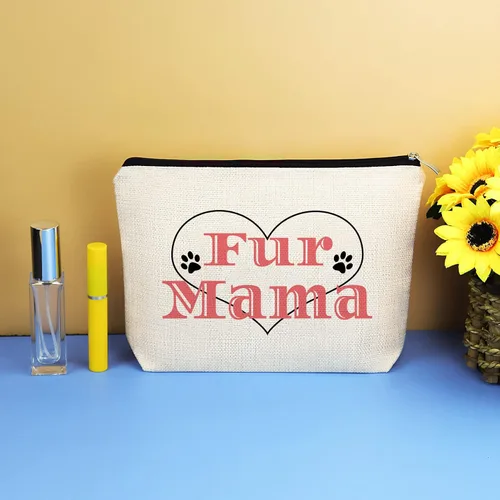 Vista 7 de Mikela Bolsa de cosméticos para amantes de los perros, 427_NO1 Fur Mama