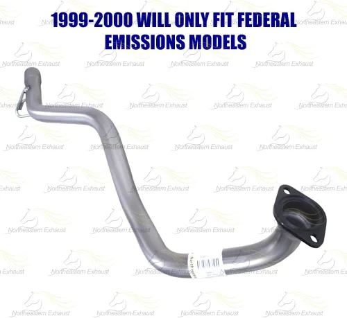 Vista 3 de Northeastern Exhaust Tubo de escape de acero inoxidable compatible con 4Runner 1996-2002 3.4L Junta gratis, colgador, pernos y tuercas incluidos