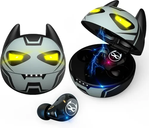 Vista 12 de Auriculares inalámbricos Bluetooth, nuevos auriculares inalámbricos para niños 2024 con reducción de ruido Bluetooth 5.1, impermeables, auriculares