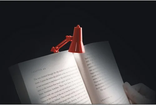Vista 3 de That Company Called If 94403 The Book Lamp - Retro Red