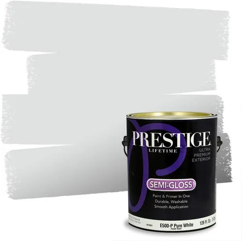 Vista 32 de Prestige Paints - 2 en 1, pintura base y pintura de exterior, E100-N-SW6988