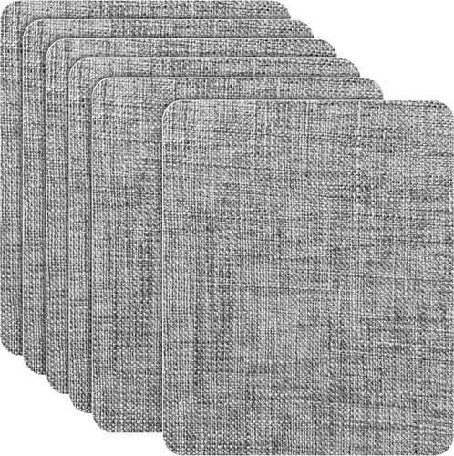 Vista 21 de Azobur Parche de reparación de sofá, 6 piezas de parches de microfibra, reparación de parches de tela autoadhesivos, aspecto lujoso, sofá de Beige