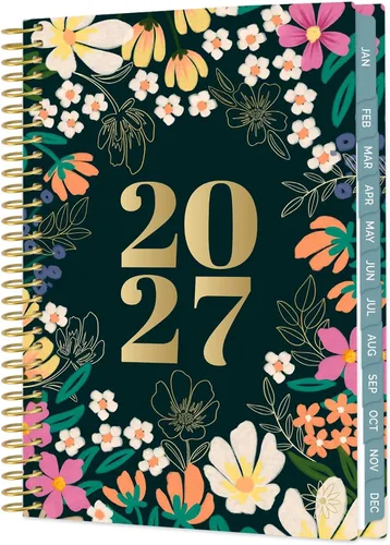 Vista 20 de bloom daily planners Agenda 2027 con plantilla para mujer