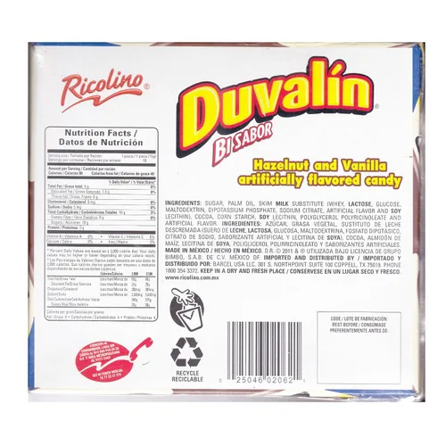 Vista 3 de Dulces DUVALIN (18 piezas en las 3 cajas)