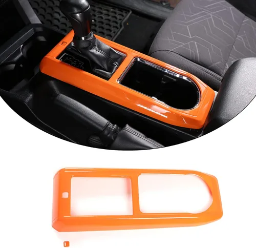 Vista 9 de Marco Protector de Panel de Cambio de Engranajes de Control ABS para Automóvil Compatible con Toyota Tacoma 2015 2016 2017 2018 2019 2020 2021 2022