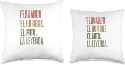 Vista 3 de FERNANDO - El Hombre El Mito La Leyenda Nombre Camisa - Throw Pillow