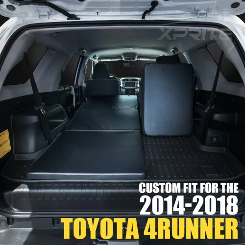 Vista 2 de Colchón Xprite 4Runner, Almohadilla de Cama de Espuma Premium de 1.7 Pulgadas de Grosor, Plataforma de Dormir Portátil Plegable Compatible