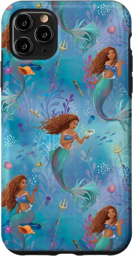 Vista 13 de Disney The Little Mermaid Ariel Under The Sea Scenes - Carcasa para iPhone 17