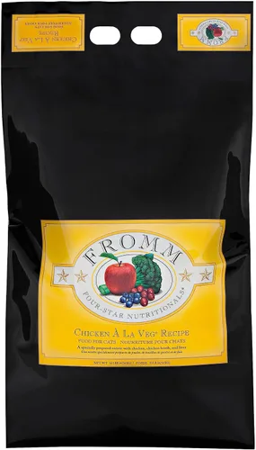 Vista 17 de Comida seca premium para gatos Fromm Four-Star Nutritionals con receta de carne de res Livattini Veg - 4 libras