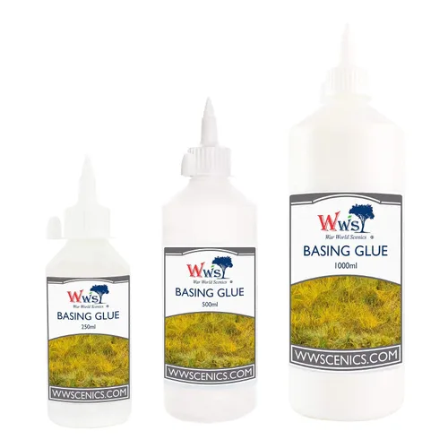 Vista 7 de War World Scenics - Pegamento de base de césped estático de 16.9 fl oz para modelos de dioramas de ferrocarril y terreno de guerra
