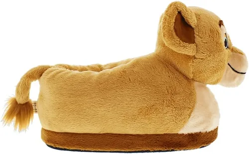 Vista 170 de Happy Feet - Pantuflas con licencia oficial de Disney y Pixar, pantuflas figurales para hombres, mujeres, niños, como se ve en Shark Tank