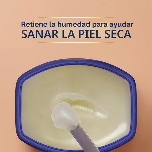 Vista 5 de Vaseline Pack de jalea curativa de manteca de cacao, 2 tamaños (7.5 oz & 1.75 oz) – Ungüento hidratante rico, protector e hidratante para piel seca