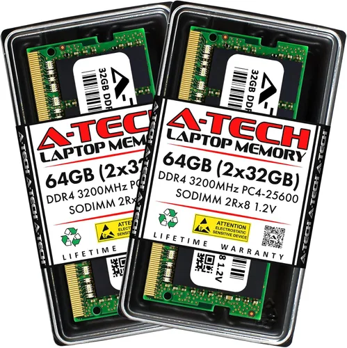 Vista 29 de A-Tech 4 GB de RAM para portátiles Acer Nitro 5 DDR4 2400MHz SODIMM PC4-19200 (PC4-2400T) módulo de actualización de memoria