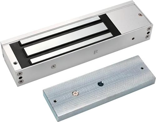 Vista 2 de Cerradura electromagnética 1200LBS 500KG Fuerza de sujeción Cerradura de puerta magnética eléctrica 12V Modo NC a prueba de fallas para sistema