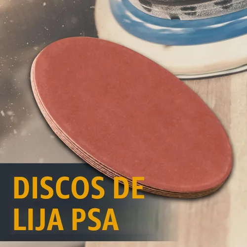 Vista 2 de POWERTEC 10 discos de lijado PSA de grano 80 de 12 pulgadas, papel de lija autoadhesivo de 12 pulgadas para paneles de yeso, carpintería, pintura