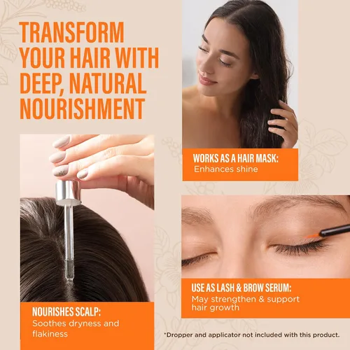 Vista 7 de GuruNanda MCT Oil Pulling - Enjuague bucal para un cuidado bucal suave y natural, extractos de aceite de coco puro, sin sabor, inodoro e incoloro