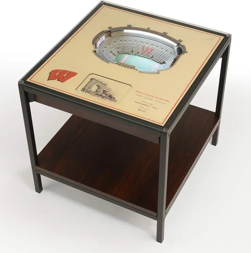 Vista 27 de YouTheFan NCAA - Mesa auxiliar iluminada StadiumView de 25 capas