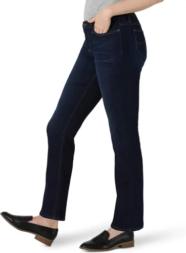 Vista 2 de Lee Jeans de pierna recta de ajuste regular para mujer Belladona