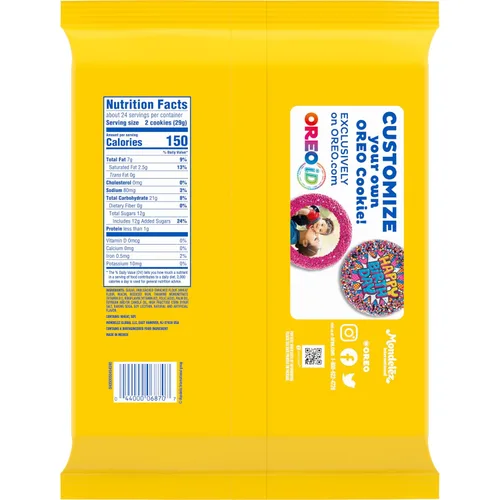 Vista 14 de OREO Double Stuf Golden Sandwich Galletas, tamaño fiesta, 24.95 oz