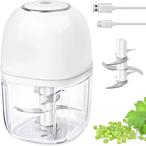Vista 8 de Fabricante de alimentos para bebés, procesador de alimentos inalámbrico Azul