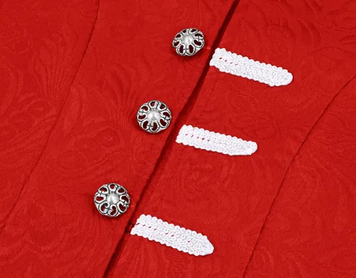 Vista 5 de AIEOE Chaquetas piratas Steampunk para niños y niños, clásico, disfraz de cola de milano gótica, disfraz para escuela musical