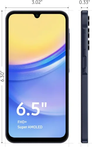 Vista 3 de Tracfone, Cámara Samsung Galaxy A15 5G, 128GB, 50MP