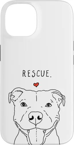 Vista 4 de Rescue Love Smiling Pit Bull, Pittie, Pitbull Mom, Dog Lover Case for iPhone 17