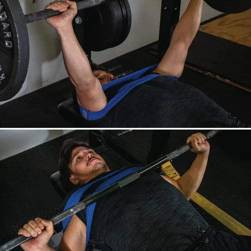 Vista 4 de Serious Steel Fitness - Squat & Deadlift - Banda para calentamiento de cadera y glúteos