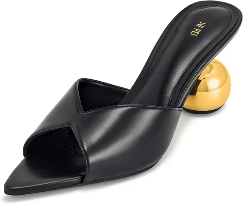 Vista 2 de JW PEI Mules de tacón Ellie Sphere para mujer