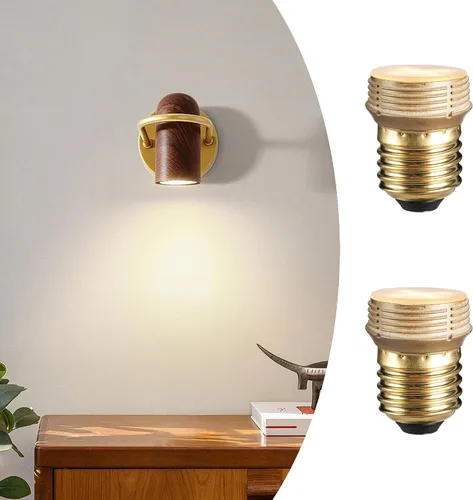Vista 16 de Bombilla Edison regulable E26 Vintage Round LED Light Low Lumen Ámbar G80