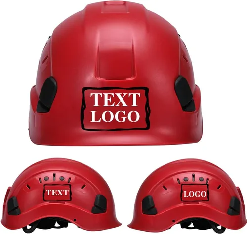 Vista 28 de Casco de seguridad personalizado para construcción Casco de trabajo de seguridad con suspensión de trinquete ajustable de ala completa con carcasa