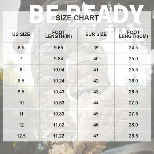 Vista 7 de Kervaky Botas tácticas militares para hombre, botas de trabajo, botas de desierto, botas duraderas, botas de senderismo, botas de combate, botas