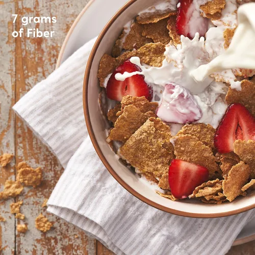 Vista 4 de Bran Flakes Cereal para el desayuno - 16 oz (paquete de 4)